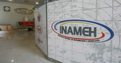 Inameh pronosticó nubosidad y algunos chubascos en Venezuela para este sábado