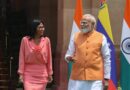 Delcy Rodríguez fue recibida este #4Jun por el primer ministro de la India