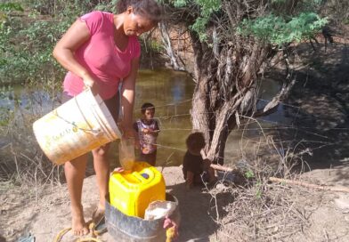 En una calamidad viven habitantes de la sierra falconiana por la falta de agua