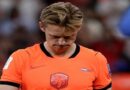De Jong sufre lesión en la rodilla aunque sin parte médico oficial