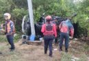 Dos muertos y dos heridos al volcar camioneta en en el par vial de Tucacas
