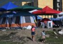 Más de 23 mil afectados por los terremotos se encuentran en campamentos transitorios