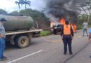 Otra camioneta se quemó en el tramo Yaracal de la Morón-Coro