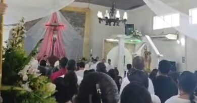 Misa por Día de la Virgen del Carmen reunió a familias de Chichiriviche