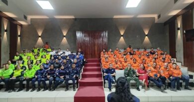 Continúa la formación de funcionarios de seguridad sobre tsunami y sismos