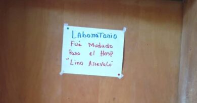 Laboratorio del ambulatorio de Tucacas fue mudado al hospital Lino Arévalo