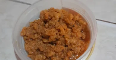 Dulce de leche cortada