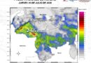 Inameh prevé lluvias y actividad eléctrica en algunos estados de Venezuela este #30Jul
