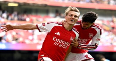 Arsenal goleó al City para quedarse con el primer título de la temporada