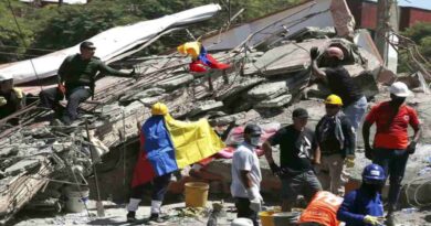 Gobierno colombiano confirma 312 víctimas por el terremoto