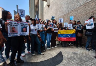 Familiares de presos políticos exigieron en la Casa Amarilla el ingreso de la Cidh a Venezuela