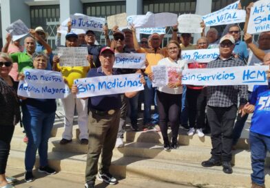 Jubilados, pensionados y sobrevivientes de Cantv exigen pago completo de bono
