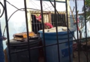 Guayas eléctricas cayeron sobre una casa en Antiguo Aeropuerto