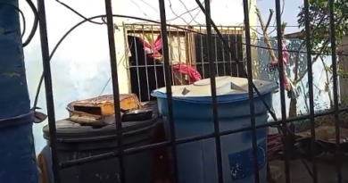 Guayas eléctricas cayeron sobre una casa en Antiguo Aeropuerto