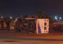 Volcó ambulancia cuando trasladaba paciente en la avenida Chema Saher