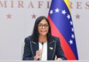 Delcy Rodríguez informó que el acuerdo petrolero con EE.UU. contempla el «desarrollo de 17 campos estratégicos»