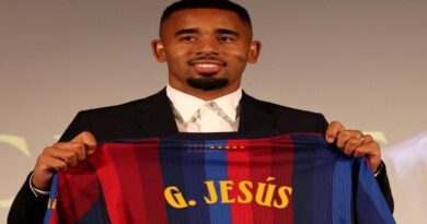 Barcelona presentó a Gabriel Jesús como nuevo refuerzo hasta 2029