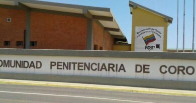 Fallece recluso en penitenciaría de Coro con niveles críticos de hacinamiento