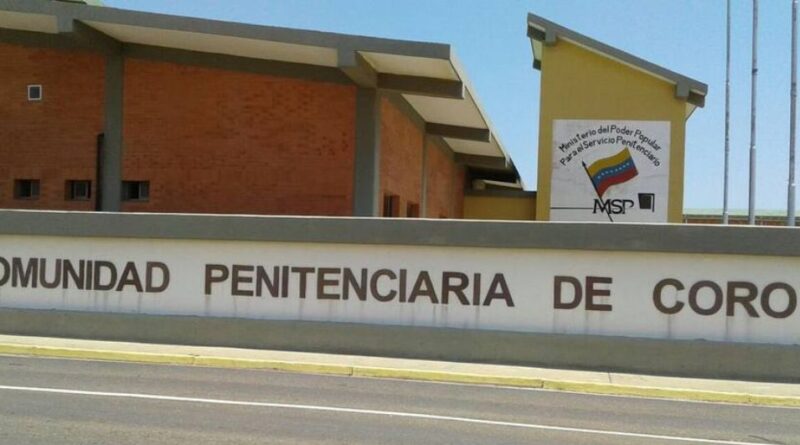Fallece recluso en penitenciaría de Coro con niveles críticos de hacinamiento