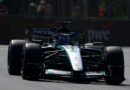 Russell marcó el mejor tiempo en el inicio de las prácticas libres en Baku