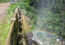 Fuga en tubo matriz de Hidroven desperdicia el agua en Yaracal