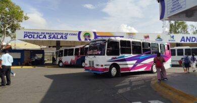 Terminal Polica Salas espera incremento de pasajeros con destino a Caracas