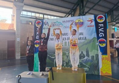 Gimnasia Acrobática femenina de Falcón se tituló Subcampeón en el Interclubes de Mérida