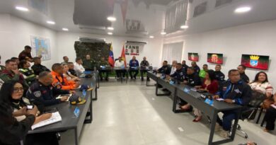 Organismos de seguridad en Falcón se reunieron para reforzar acciones