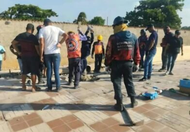 Desplome de edificio en construcción mató a una persona en Chichiriviche