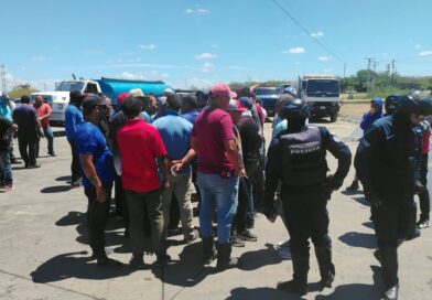 Tomada la Curva de Sabino en protesta por la detención de un cisternero