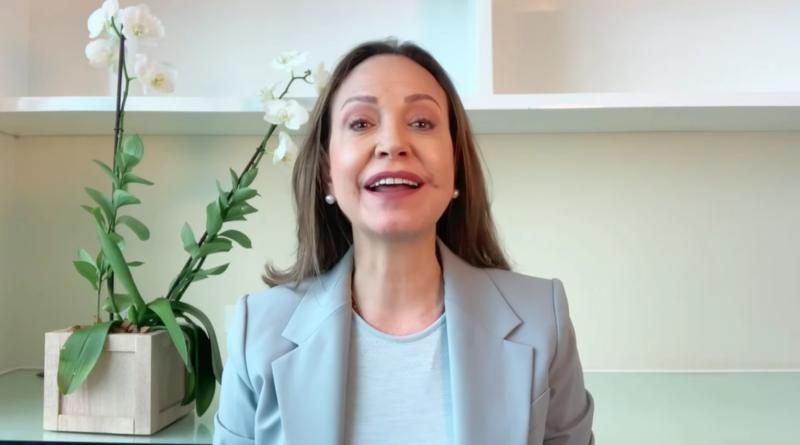 María Corina Machado: Es hora de fijar fecha a las elecciones presidenciales