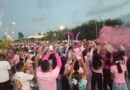 Caminata Rosa por la prevención recorrió Chichiriviche
