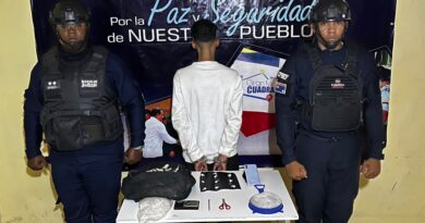 Aprehenden a barbero con presunta cocaína en Coro