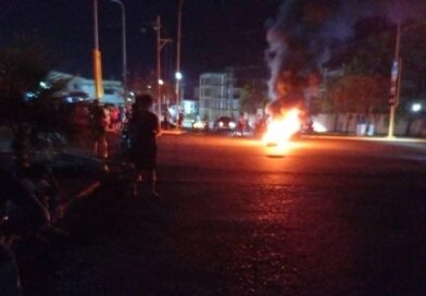Hasta esta madrugada protestaron en Chichiriviche por los apagones
