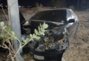 Lesionado conductor tras chocar automóvil contra un poste en Punto Fijo