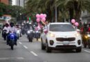 Venezolanos salieron en motos y bicicletas para recaudar fondos contra el cáncer de mama
