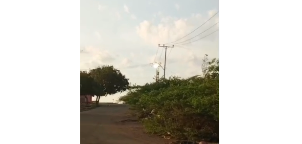 Sin servicio eléctrico en Río Seco