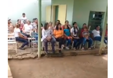 Representantes cierran la escuela de Murucusa por falta de agua